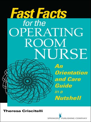 cover image of Fast Facts for the Operating Room Nurse